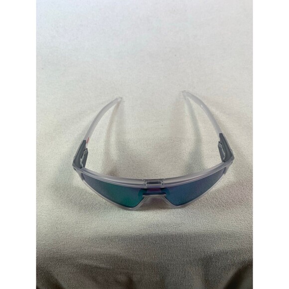 Oakley Latch Panel Sunglasses OO9404-0235 Matte Clear Prizm Violet w/Pouch - Picture 3 of 11